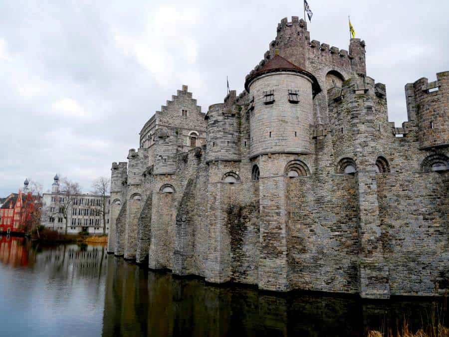 outside view of the Castle of the Counts