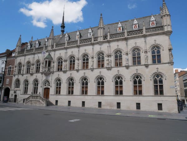 if you don't know what to do in Kortrijk, check out the beautiful architecture of the City Hall