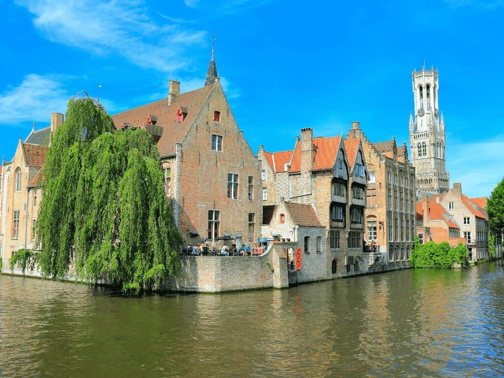 Bruges scenic view