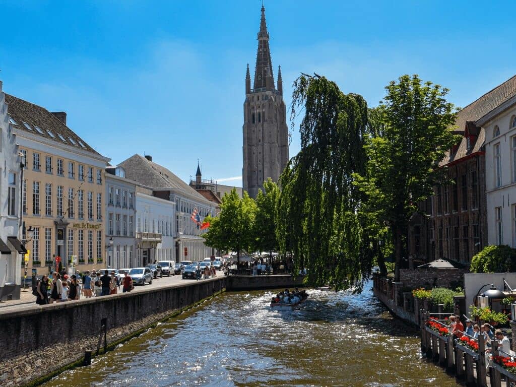 Bruges beautiful Canal