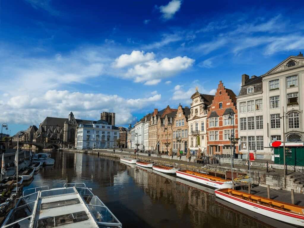 The wonderful Ghent Canal