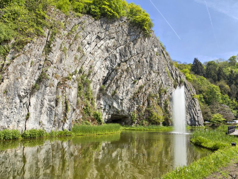 Visit the Homalius Rock in Durbuy as one o the best things to do in Durbuy