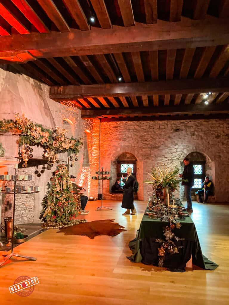 The Count's Room at Gravensteen Castle.
