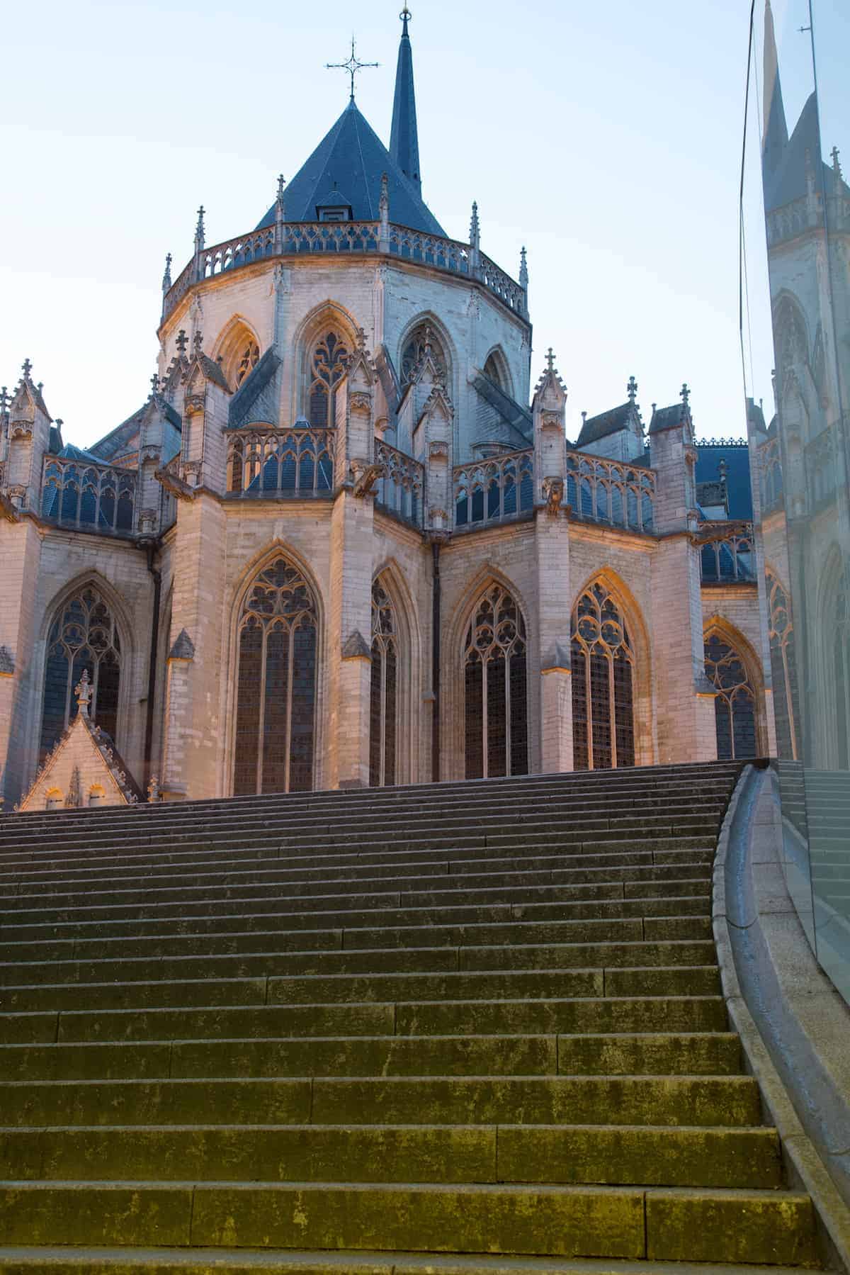 The St. Peter Cathedral on a beautiful sunny day.