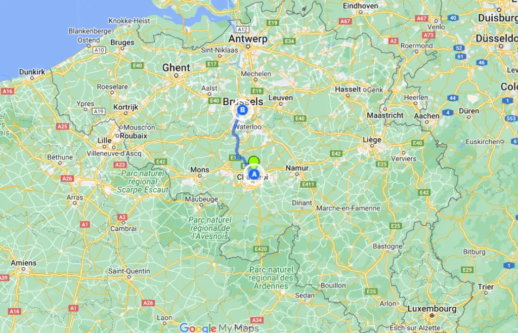 How to Get from Charleroi Airport to Brussels