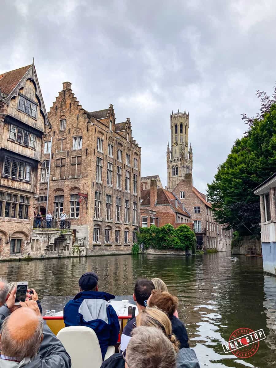 Things to do in Bruges: boat rides along the canals in the historic city centre